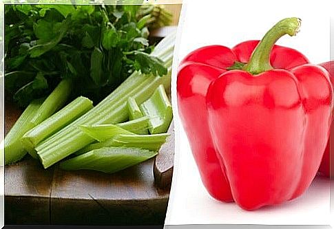 Celery and bell pepper to treat sciatica