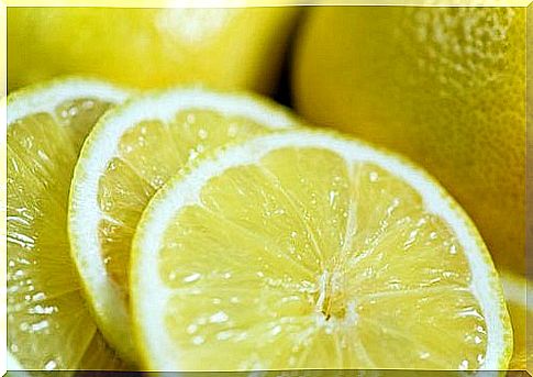 lemon slices lemonade