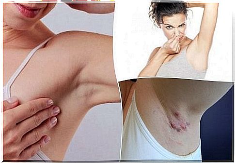 The armpits can indicate a health problem