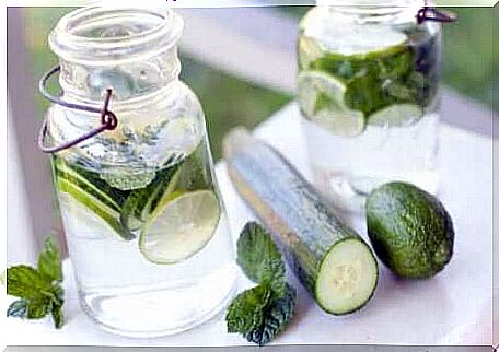 Cucumber water