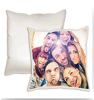 Pillows with printed photographs