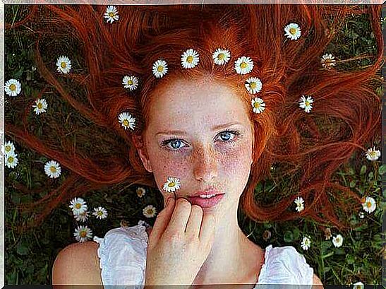 Red-haired girl