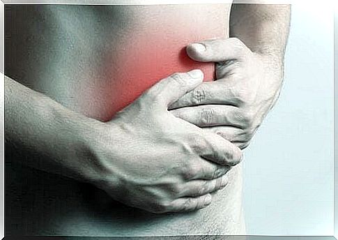 Man with abdominal pain