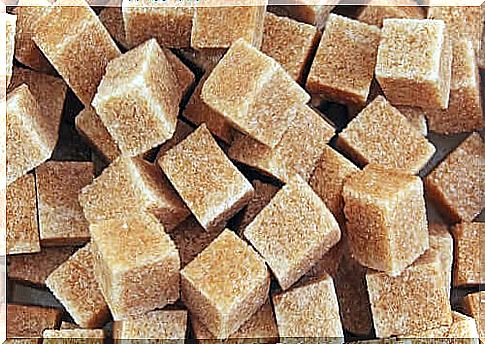 Brown sugar cubes