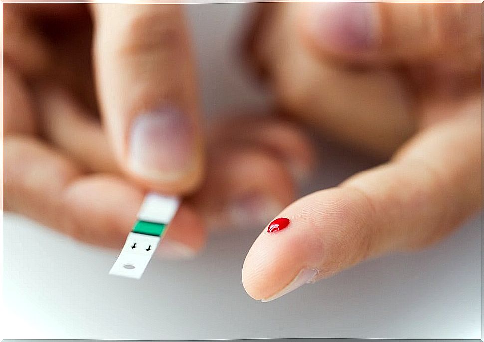 Blood glucose test