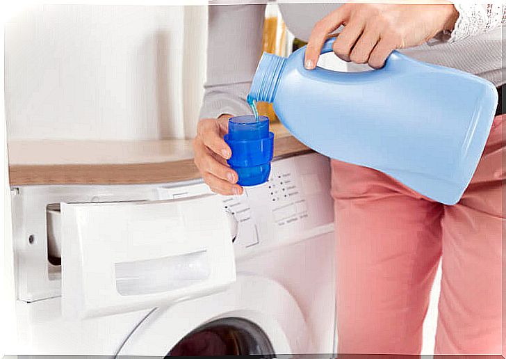 Natural detergent for washing machines