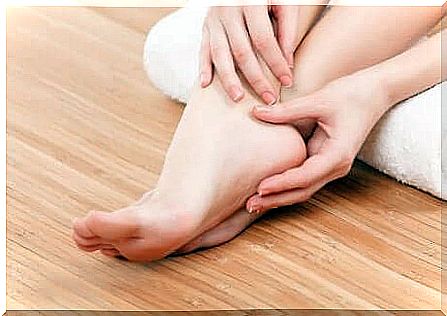 Massage for sore feet.