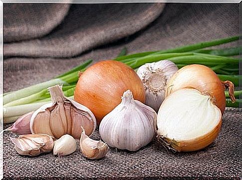 Garlic and onion