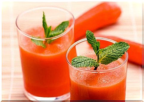 juice to prevent and treat carrot anemia